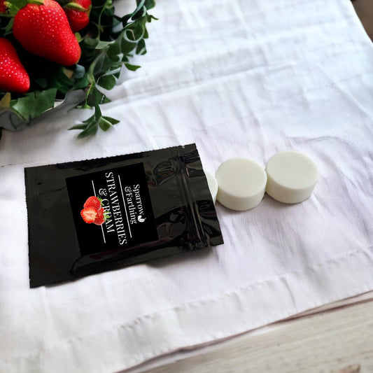 Strawberries & Cream Wax Melts Pack (3 rounds)