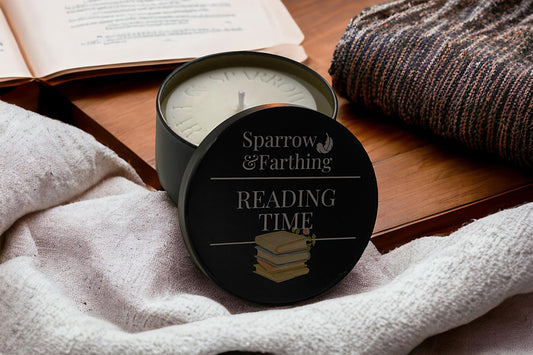 Reading Time Candle