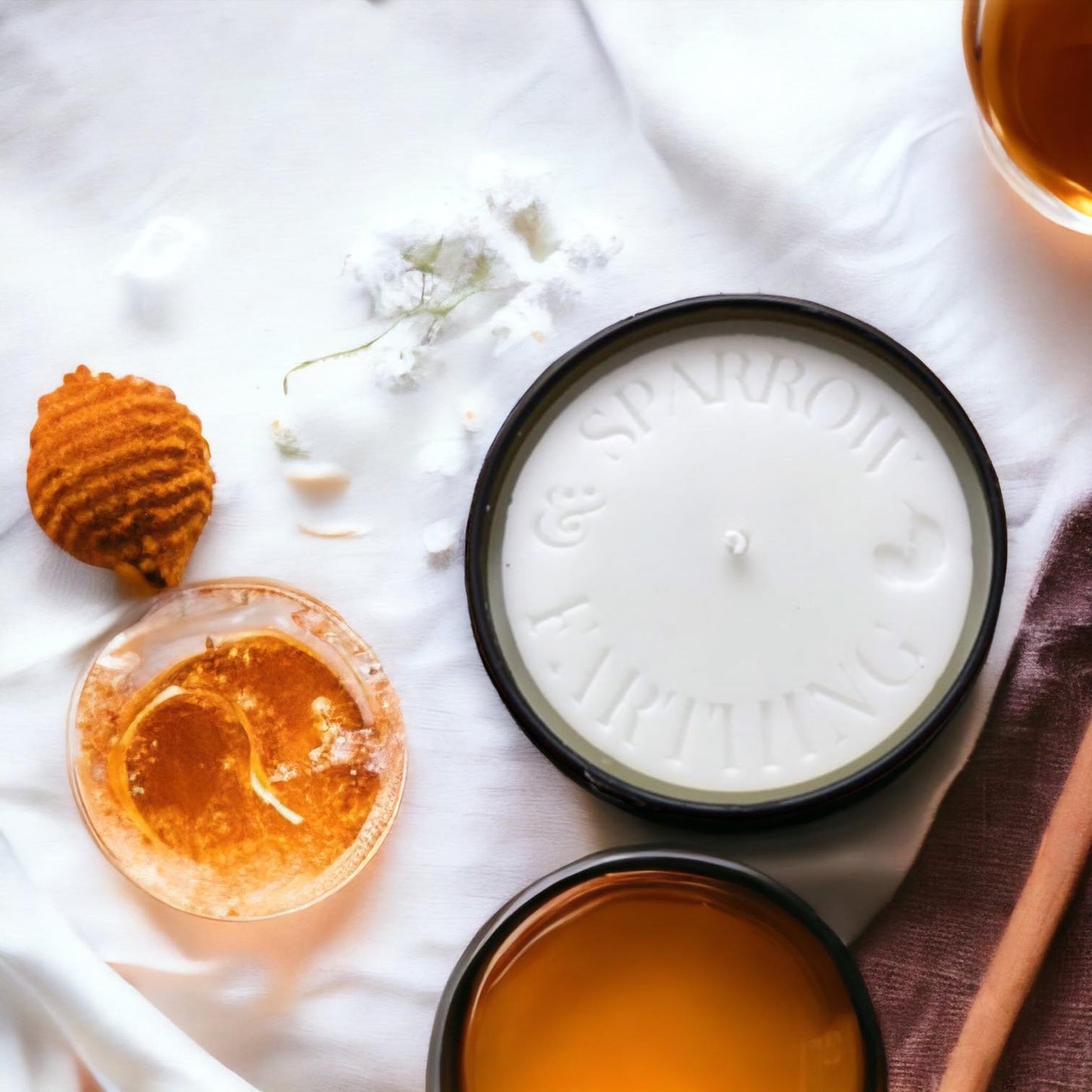 Honey & Clementine candle