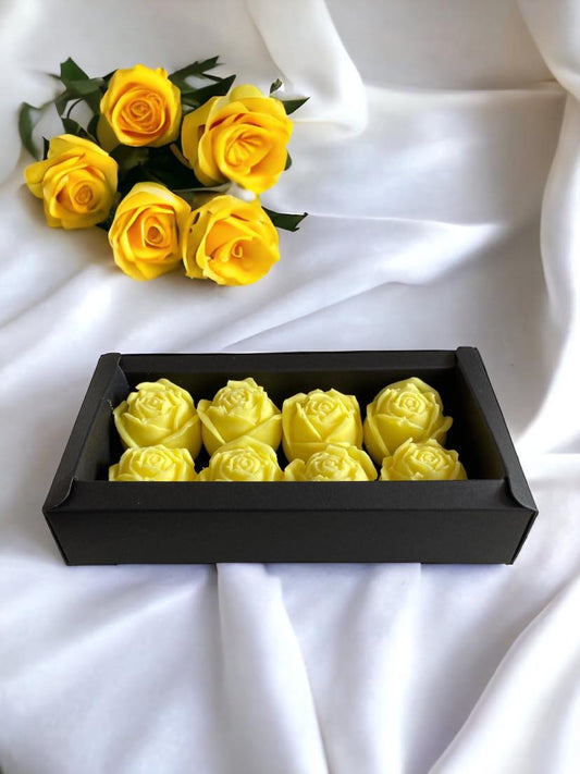 Yellow Rose Buds Gift Box