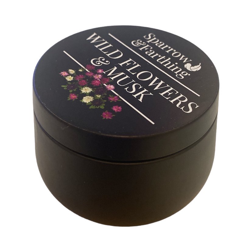 Wild Flowers & Musk Candle
