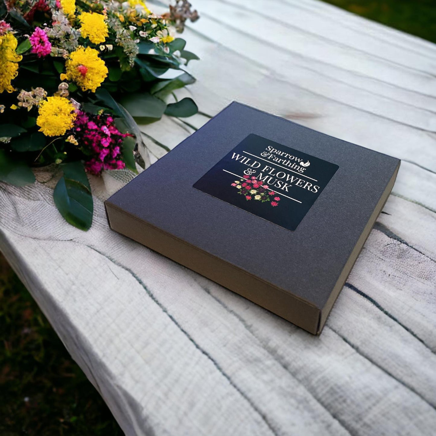 Wild Flowers & Musk Tea Lights Gift Box