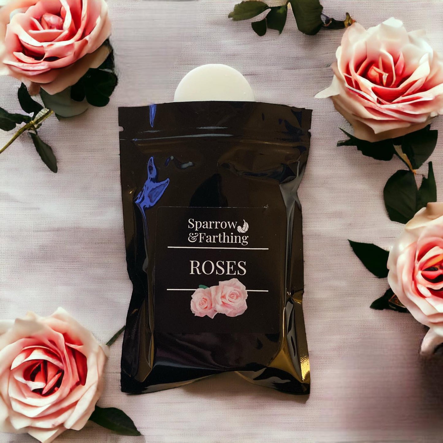 Roses Wax Melts Pack (3 rounds)